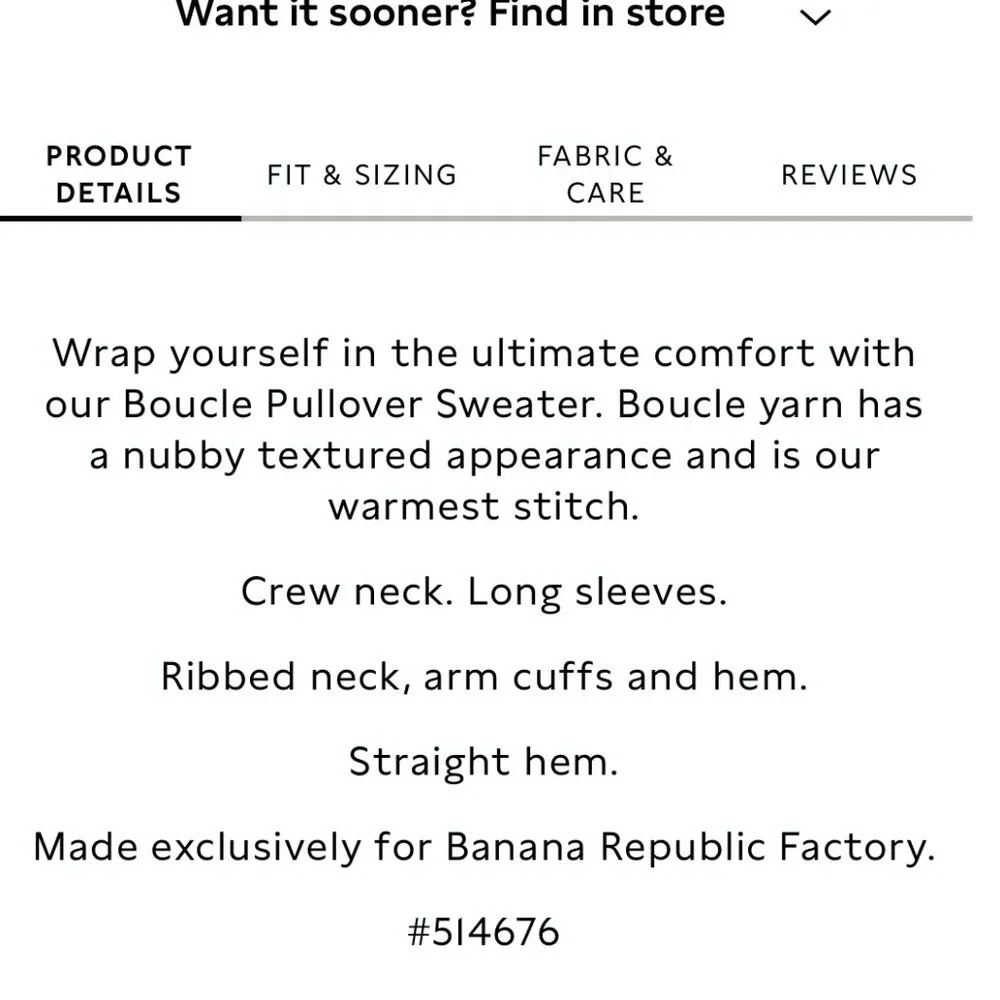 Banana Republic Boucle Deep Highland Purple Pullover Sweater Size L - Picture 2 of 6